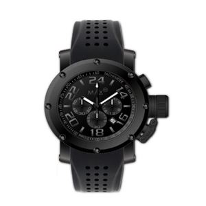 MAX（マックス） 腕時計 MAX485 42mm Face ブラック ブラック クロノグラフ ウォッチ 国内正規商品