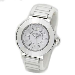 Swarovski(スワロフスキー) Octea Sport(オクティア・スポーツ)・ジュエリーウォッチ ホワイトセラミック、アプライドインデックス 1078337