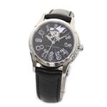 HAMILTON（ハミルトン） Jazzmaster Lady Auto （ジャズマスター レディ オート） ブラックレザー、スケルトン・ウオッチ H32395733