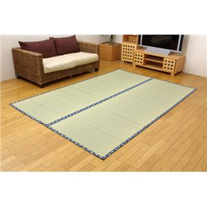 純国産 双目織 い草上敷 『ほほえみ』 六一間2畳(約185×185cm)