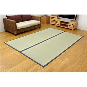 純国産 防音 い草上敷 『Fしずか』 江戸間6畳（約261×352cm）（裏：ウレタン張り）