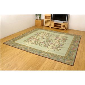 い草花ござ 『DXエクセレント』 江戸間4.5畳（約261×261cm） （裏：不織布）