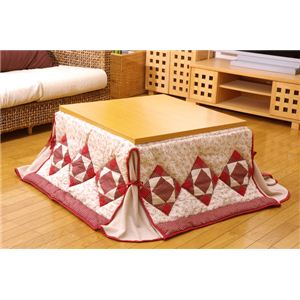 省スペース こたつ薄掛け布団単品 『スージー省S』 ローズ 180×180cm