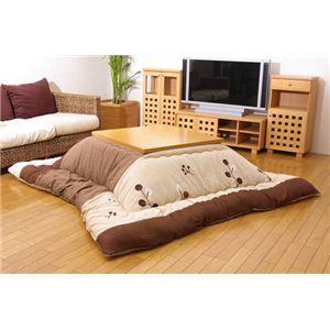 インド綿 こたつ厚掛け布団単品 『メイプル』 205×285cm