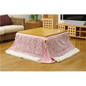 洗える 省スペースこたつ薄掛け布団単品 『ブリア省S』 ピンク 180×220cm