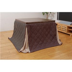 ハイタイプ（高脚）用 こたつ薄掛け布団単品 『かすみHJ薄掛NSK』 グリーン 235×235cm