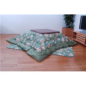 こたつ厚掛敷布団セット 『プリモ ツー』 グリーン 205×245cm