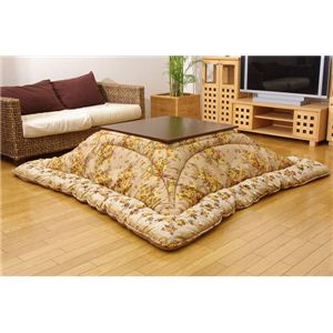 国内プリント こたつ厚掛け布団単品 『マリーヌ』 205×285cm