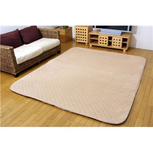 洗える ふっくら敷カバー 『フィーラ F敷カバー』 ベージュ 190×240cm ボックスタイプ