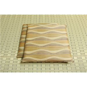 純国産 捺染返し い草座布団 『いぶき 2枚組』 ベージュ 約55×55cm×2P