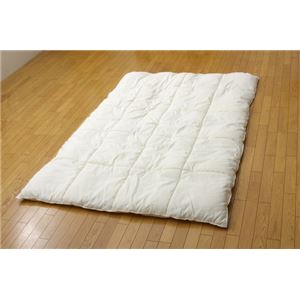 吸湿発熱寝具 『サンバーナー掛け布団(二層タイプ)』 アイボリー シングル 150×210cm