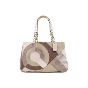 【COACH　OUTLET】コーチ　インレイド パッチワーク ショルダー/トートバッグ F20013SVUM