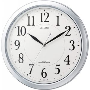 シチズン 自動点灯ライト付電波 4MYA20-019ライト付電波掛時計 13-0418-049