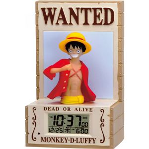 モンキー・D・ルフィ目覚まし時 8RDA56RH01ルフィ目覚まし時計 モンキー・D・ルフィ 13-0429-016
