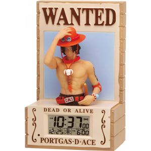 ポートガス・D・エース目覚まし 8RDA58RH38エース目覚まし時計 ポートガス・D・エース 13-0429-032