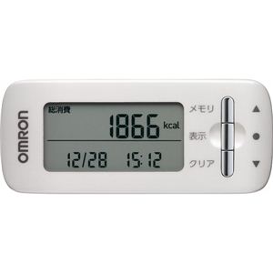 活動量計 HJA-306-W HJA-306-Wオムロン ホワイト 13-0357-104