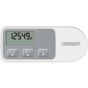 オムロン歩数計 ホワイト HJ-321-W歩数計 ホワイト 13-0356-116