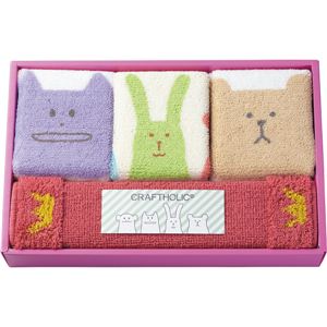 クラフト重ね着マット3枚PI クラフトホリック重ね着3PPI ピンク 13-0128-058