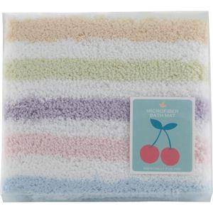 MFふわふわBマットストライプ MFふわふわバスマットストライプ ストライプ 13-0121-010