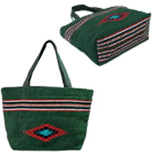 オルテガ柄ミニトートバッグ（KHAKI） BSB-002-05