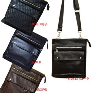 セレクト合皮ショルダー（BLK バローダ） VSB-001-01