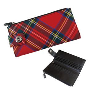 チェック Wallet（RED） WLT-036-01