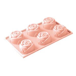 シリコン製ケーキ シックスフローラ ばら