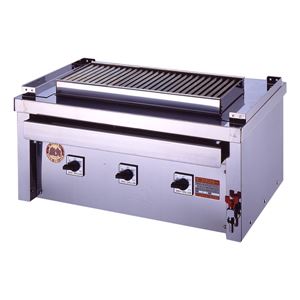 ヒゴグリラー 電気式焼物器(グリラー) ステーキグリラー 幅890×奥行550×高さ380(mm) 3P-215CS