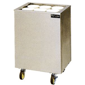 マルゼン 食器ディスペンサー ワゴンタイプ（保温式） MSD-C4838H