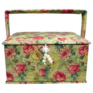 ソーイングボックス・スクエアフラワー