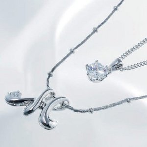 Setoffイニシャルネックレス/ M 