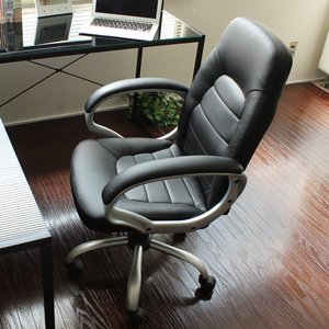 パソコンチェア・オフィスチェア　ブラック　BOT-005BK