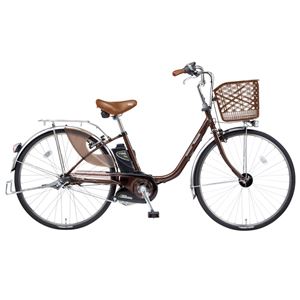 Panasonic(パナソニック) VIVI SX 24インチ アレックスフレーム 内装3段変速 チョコブラウン 電動補助自転車