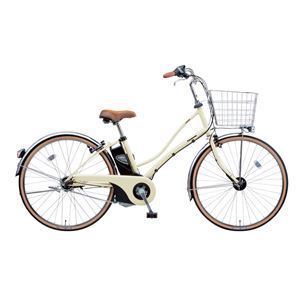 Panasonic(パナソニック) ViVi Latte 26インチ アレックスフレーム 内装3段変速 アイボリーホワイト 電動補助自転車