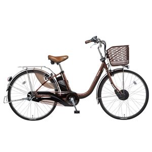 Panasonic(パナソニック) ViVi CHARGE D 24インチ アレックスフレーム 内装3段変速 チョコブラウン 電動補助自転車