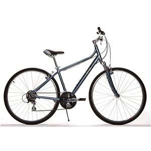 2013モデル OPUS（オーパス） URBANO L（480mm） アルミフレーム 21speed STAIN SILVER BLUE Shimano ST-EF51-L 3×7 クロスバイク