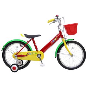 2013年モデル BorderOne（ボーダーワン） SKIP 18インチ Red 5～7歳 幼児用自転車
