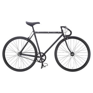 2014年モデル FUJI（フジ） FEATHER 49cm クロモリフレーム SingleSpeed Matt Black 700c×25mm ピストバイク