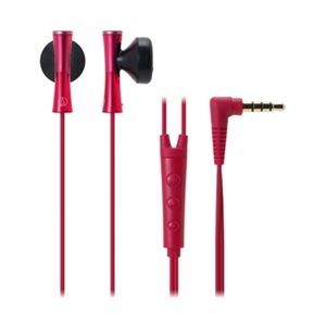 オーディオテクニカ JUICY iPod/iPhone/iPad専用インナーイヤーヘッドホン レッド ATH-J100i RD