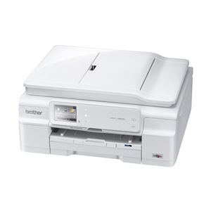 ブラザー工業 A4インクジェットプリンタ複合機/白モデル/10/12ipm/両面印刷/有線・無線LAN/ADF DCP-J952N-W