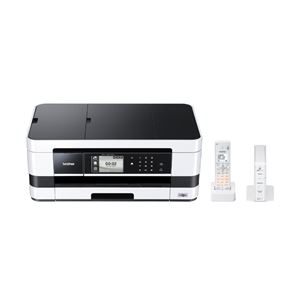 ブラザー工業 A3インクジェットプリンタ複合機／FAX／ADF／無線LAN／給紙トレイ1段／子機付き／両面印刷 MFC-J4810DN