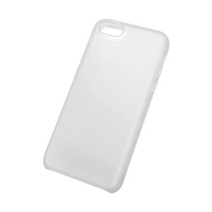 エレコム iPhone 5c用シリコンケース／液晶保護フィルム付／クリア PS-A13SCCR
