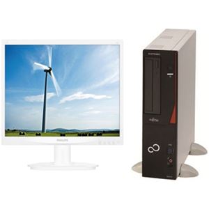 FMVD0503AP+PHILIPS17型LCD_白+ハコクラ