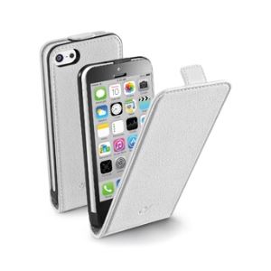 Cellularline iPhone 5c専用ケース Flap Essential （フラップエッセンシャル）ホワイト ESSENTIAL／IPH5C-FLAP／WH／CASE