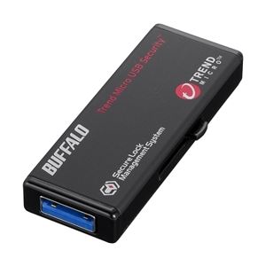 バッファロー 暗号化機能 管理ツール USB3.0 セキュリティーUSBメモリー ウイルスチェック 5年8GB RUF3-HS8GTV5