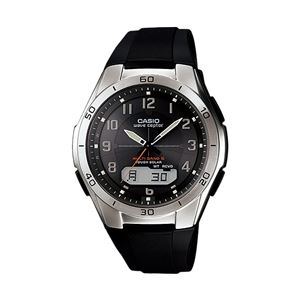 カシオ計算機 ソーラー電波時計 wave ceptor WVA-M640-1A2JF