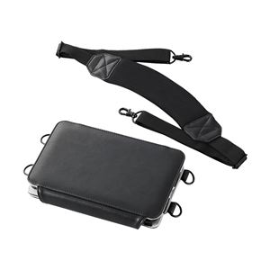 エレコム iPad mini用画板タイプソフトレザーケース／液晶保護フィルム付／ブラック TB-A13SLCSSBK