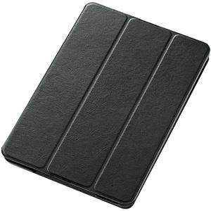 エレコム iPadmini（2012）／Retina（2013）用フラップカバー／360度回転フリーアングル／ブラック TB-A13SWVSBK