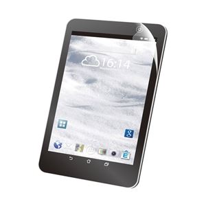エレコム ASUS MeMO Pad 7 ME176C用指紋防止エアーレスフィルム／光沢タイプ TB-AS176AFLFANG