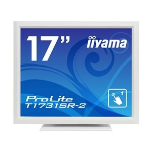 iiyama 17型液晶ディスプレイ ProLiteT1731SR-W2(抵抗膜方式タッチパネル、ホワイト) T1731SR-W2